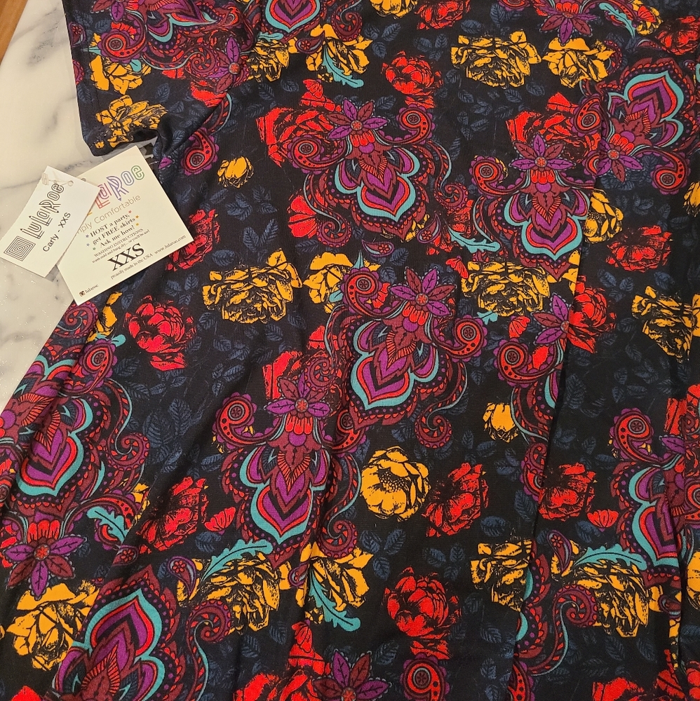 LuLaRoe Carly dress size XXS